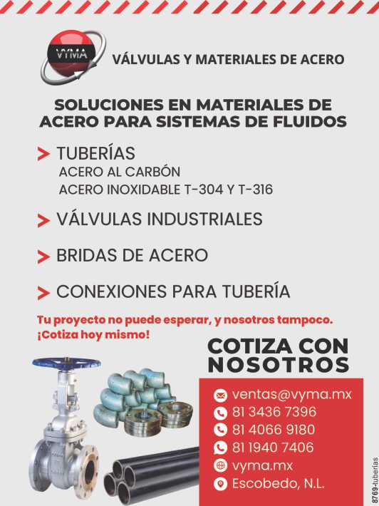 Steel Materials Solutions for Fluid Systems. Pipes, Industrial Valves, Steel Flanges, Pipe Fittings.